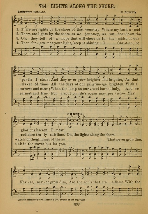 New Christian Hymn and Tune Book page 331