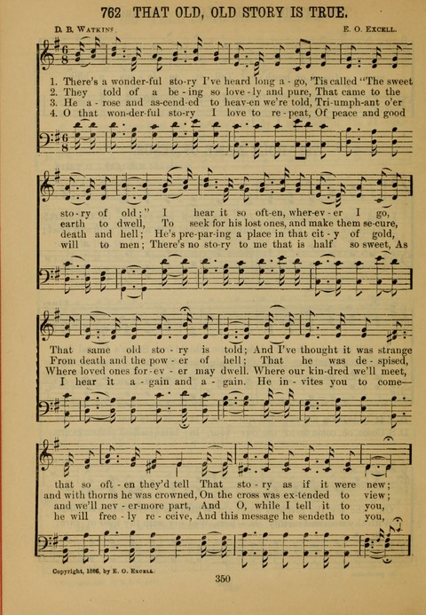 New Christian Hymn and Tune Book page 349