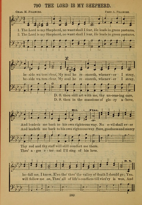 New Christian Hymn and Tune Book page 379