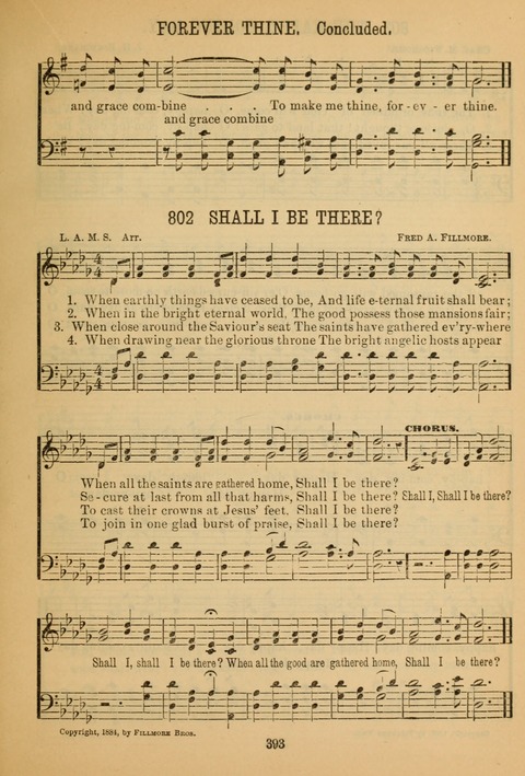 New Christian Hymn and Tune Book page 392