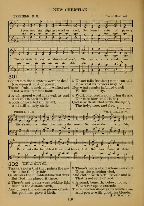 New Christian Hymn and Tune Book page 99