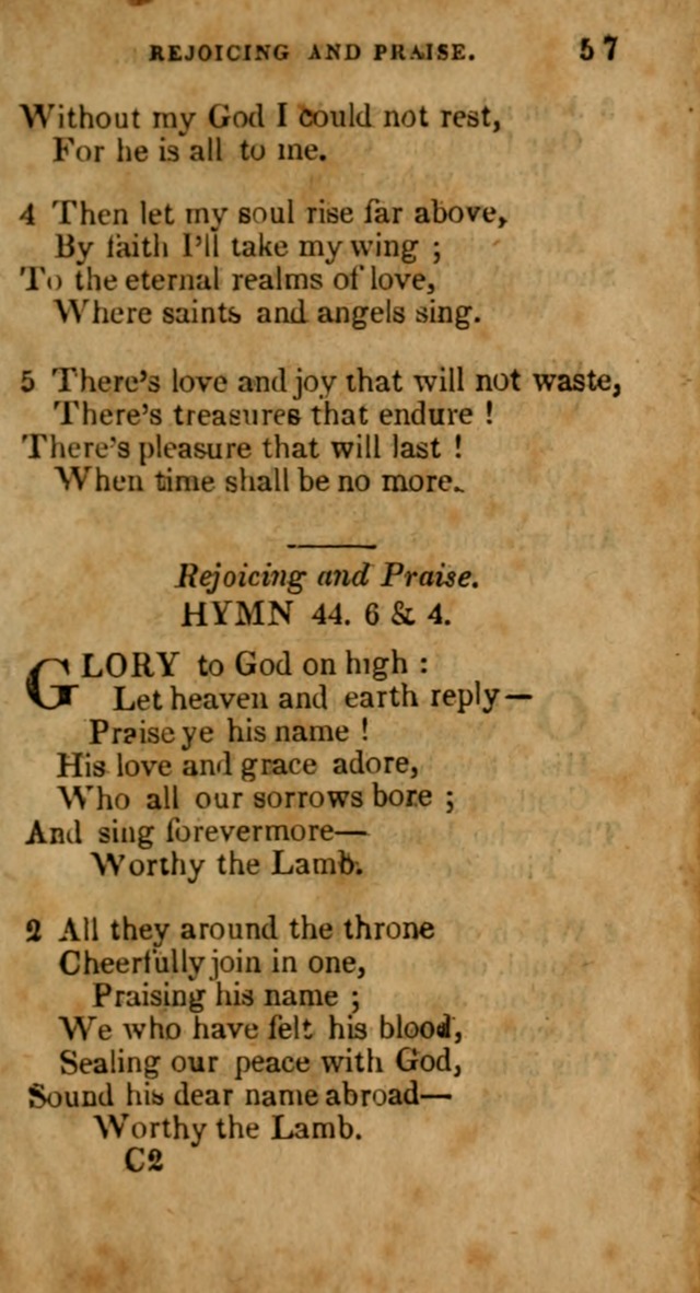 The New England Collection of Hymns and Spiritual Songs: adapted to prayer, conference and camp-meetings page 61