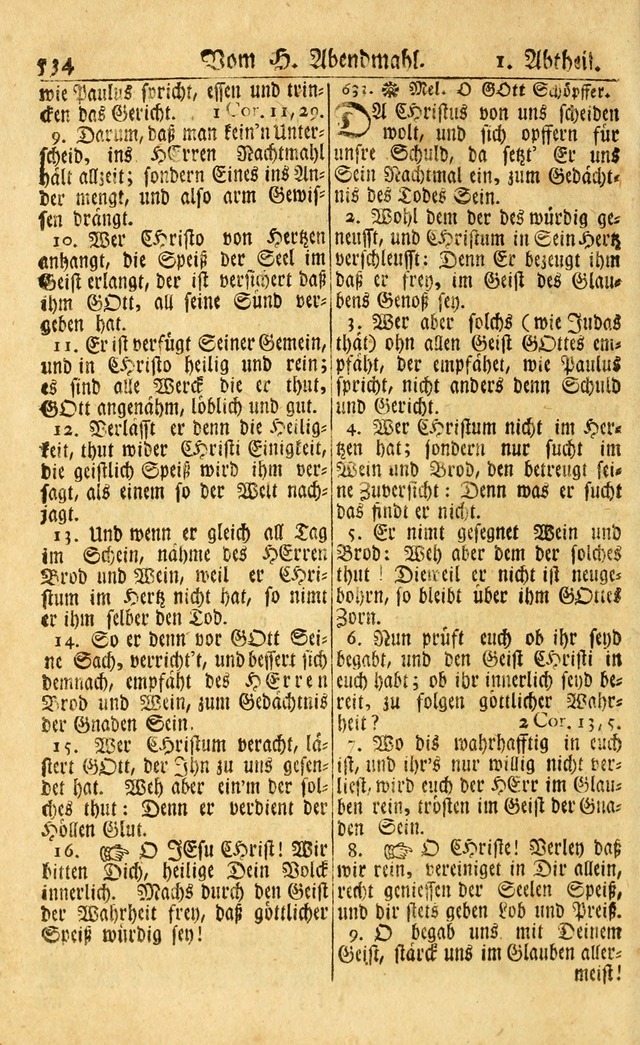 Neu-Eingerichtetes Gesang-Buch in Sich Haltend eine Sammlung (mehrentheils alter) Schöner lehr-reicher underbailicher Lieder... page 538