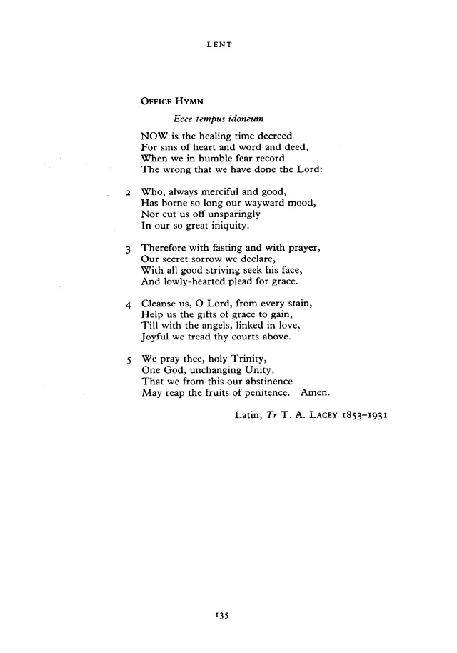 The New English Hymnal page 135