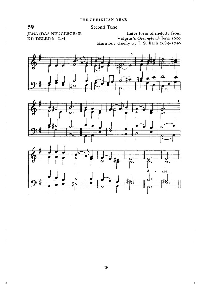 The New English Hymnal page 136