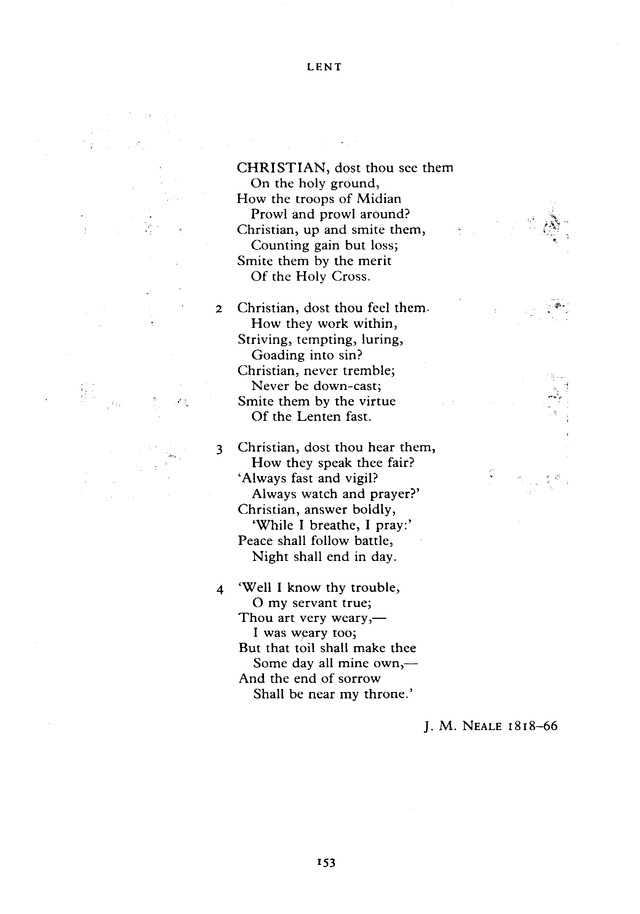 The New English Hymnal page 153