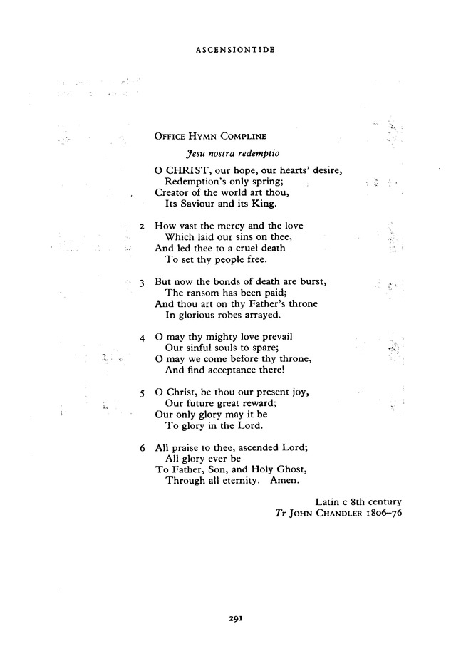 The New English Hymnal page 291