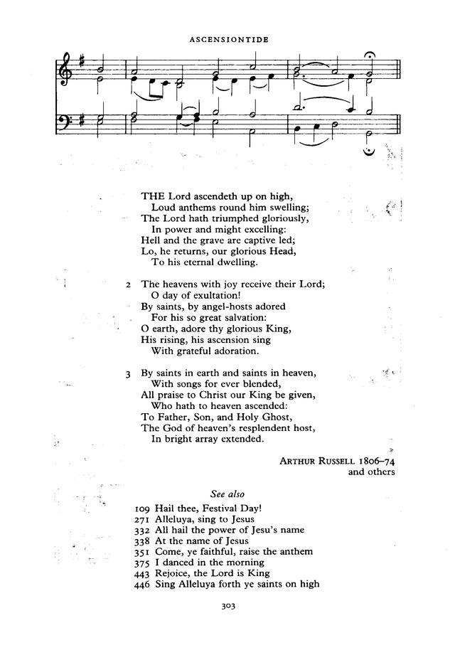 The New English Hymnal page 303