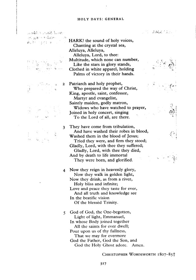 The New English Hymnal page 518