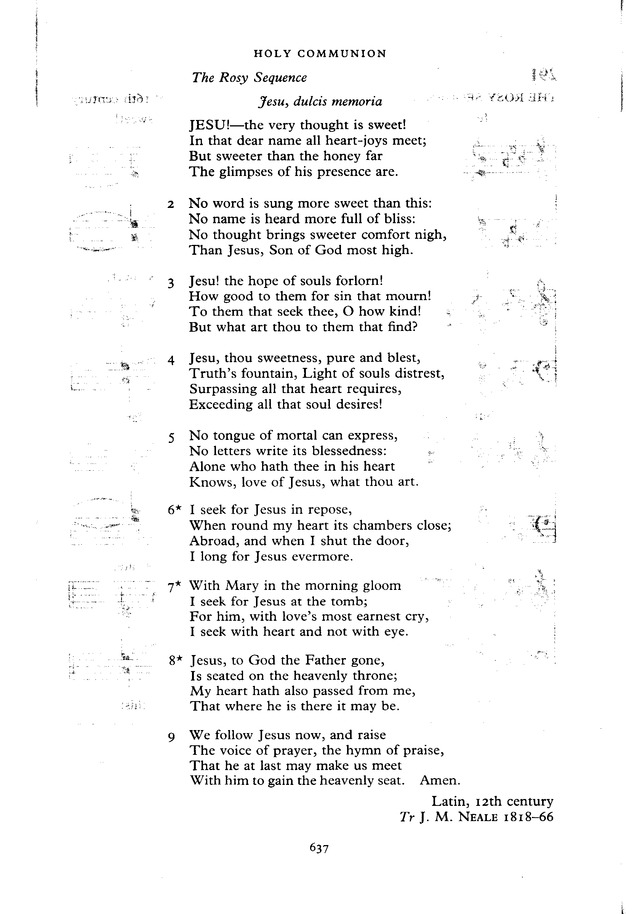 The New English Hymnal page 638