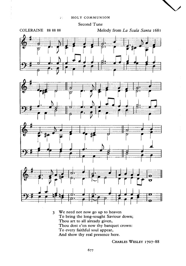 The New English Hymnal page 678