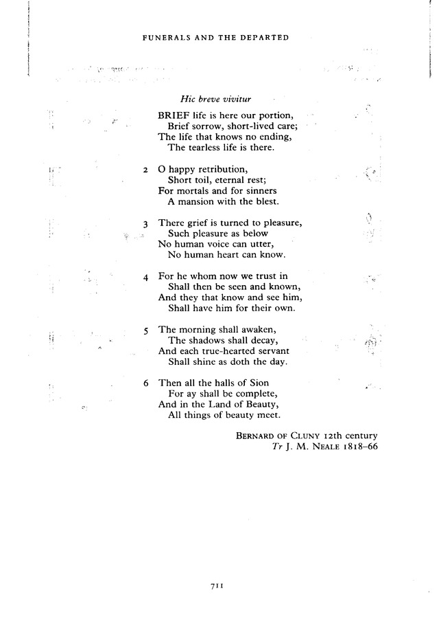 The New English Hymnal page 712