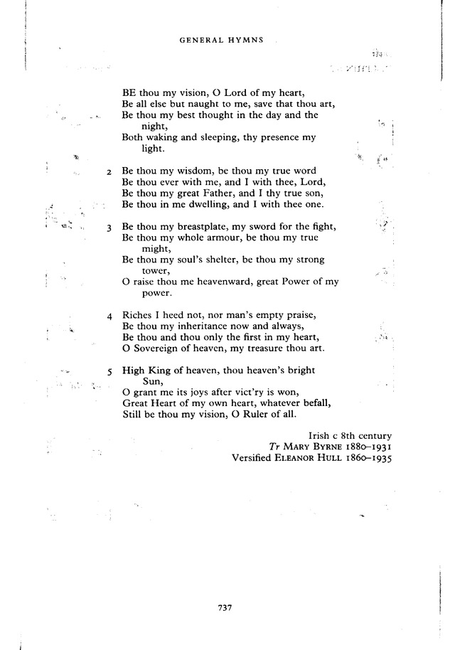 The New English Hymnal page 738
