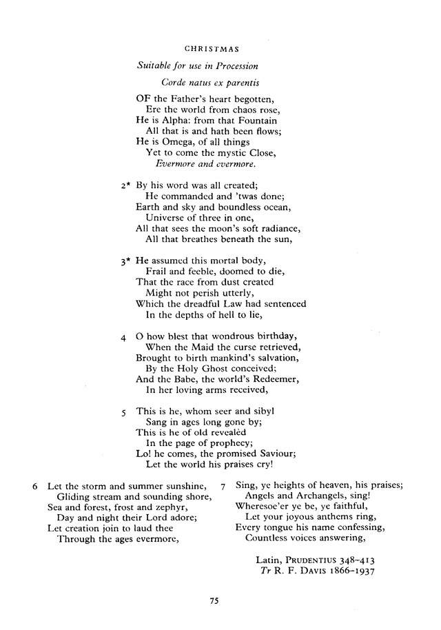 The New English Hymnal page 75 | Hymnary.org