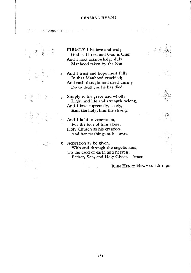 The New English Hymnal page 782