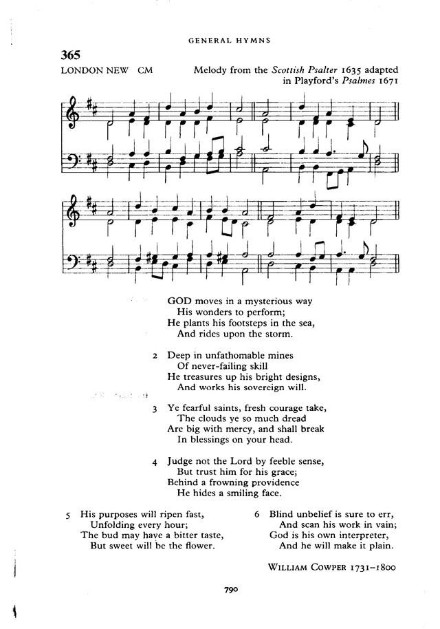 The New English Hymnal page 791