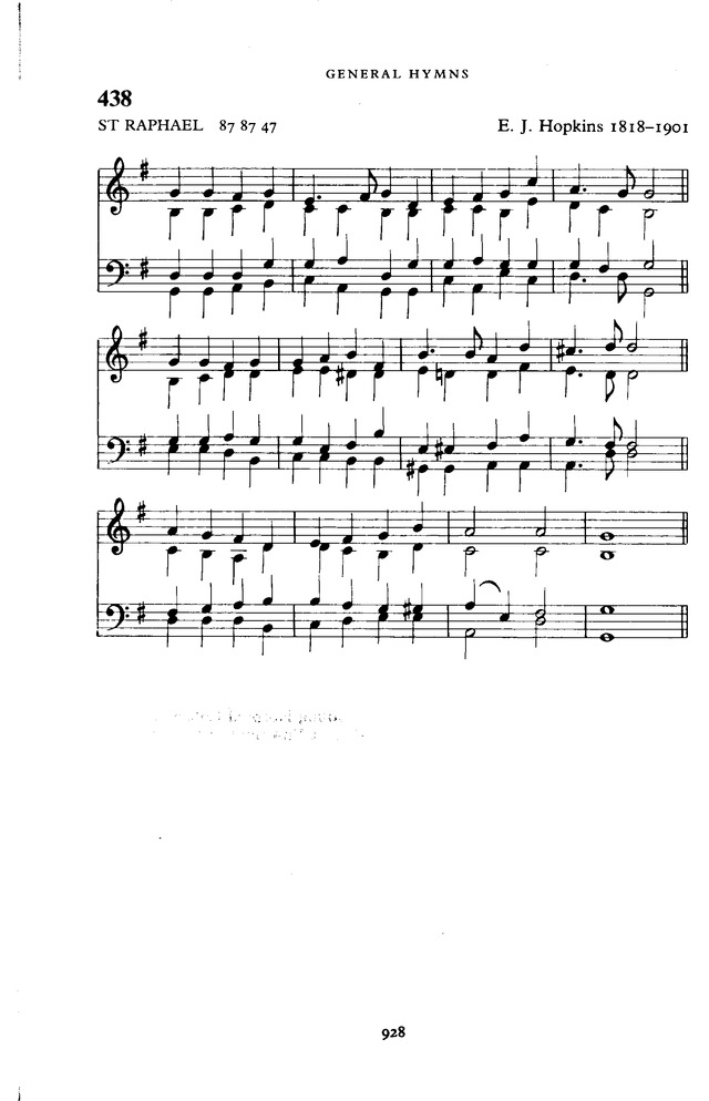 The New English Hymnal page 929