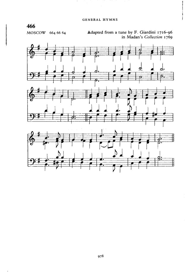 The New English Hymnal page 979