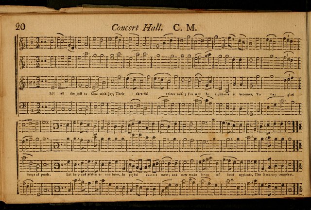 New England harmony: containing, a variety of Psalm tunes, in three and four parts, adapted to all metres ; also, a number of set pieces, of several verses each, together with a number of anthems page 25