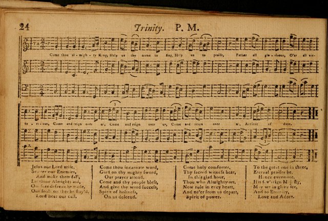 New England harmony: containing, a variety of Psalm tunes, in three and four parts, adapted to all metres ; also, a number of set pieces, of several verses each, together with a number of anthems page 29