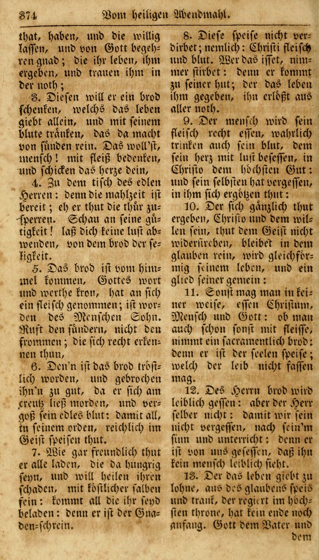 Neueingerichtetes Gesang-Buch, enthaltend eine Sammlung (mehrentheils alter) erbaulicher Lieder,  nach den Hauptstücken der christlichen Lehre und Glaubens eingetheilet page 392
