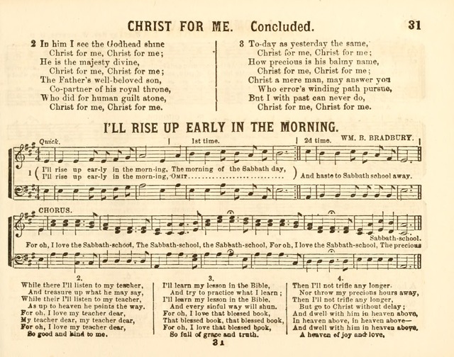 The New Golden Chain of Sabbath School Melodies: containing every piece (music and words) of the golden chain, with abot third additional page 31