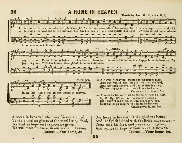 The New Golden Chain of Sabbath School Melodies: containing every piece (music and words) of the golden chain, with abot third additional page 32