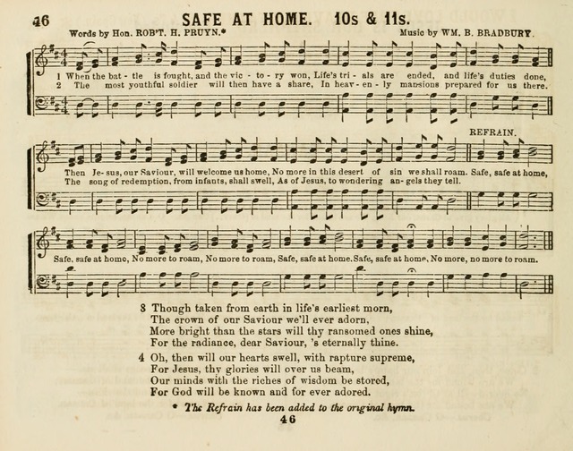 The New Golden Chain of Sabbath School Melodies: containing every piece (music and words) of the golden chain, with abot third additional page 46