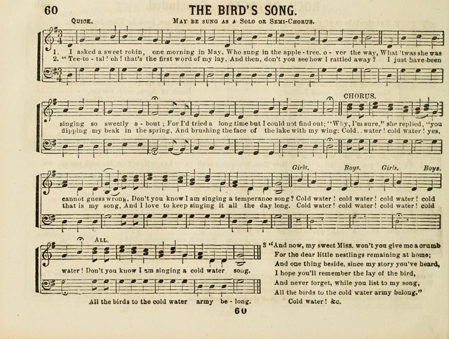 The New Golden Chain of Sabbath School Melodies: containing every piece (music and words) of the golden chain, with abot third additional page 60