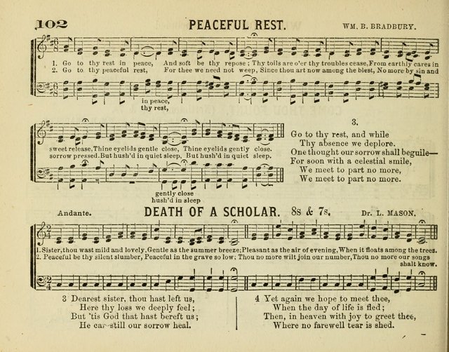 The New Golden Censer: a musical offering to the sabbath schools page 100