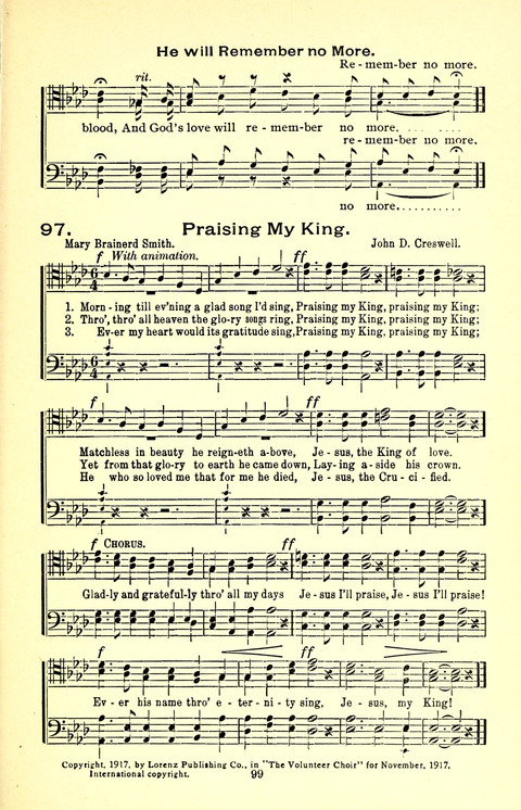 New Gospel Quartets for Men