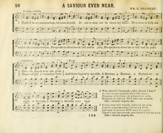 The New Golden Shower: containing the Gems of the "Golden Shower," with about one-half additional (new) pieces, designed for sunday schools, social, missionary and temperance meetings page 26