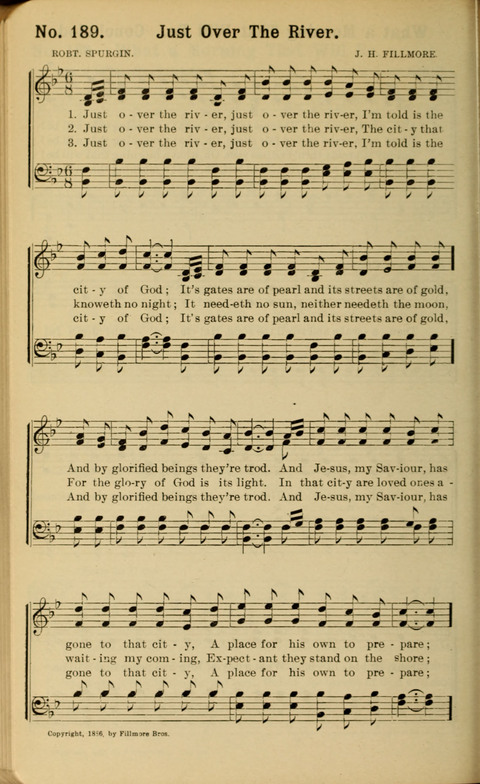 The New Gospel Song Book: A Rare Collection of Songs designed for Christian Work and Worship page 194