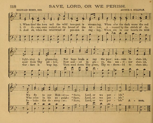 The New Hymnary: a collection of hymns and tunes for Sunday Schools page 122