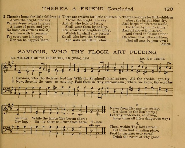 The New Hymnary: a collection of hymns and tunes for Sunday Schools page 127