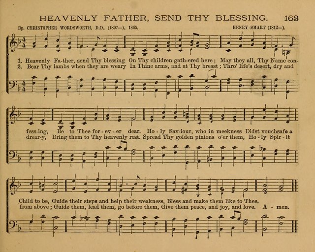 The New Hymnary: a collection of hymns and tunes for Sunday Schools page 167