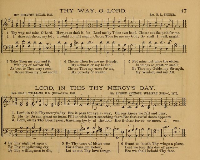 The New Hymnary: a collection of hymns and tunes for Sunday Schools page 19