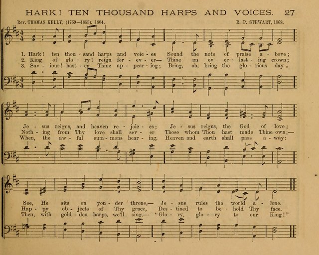 The New Hymnary: a collection of hymns and tunes for Sunday Schools page 29