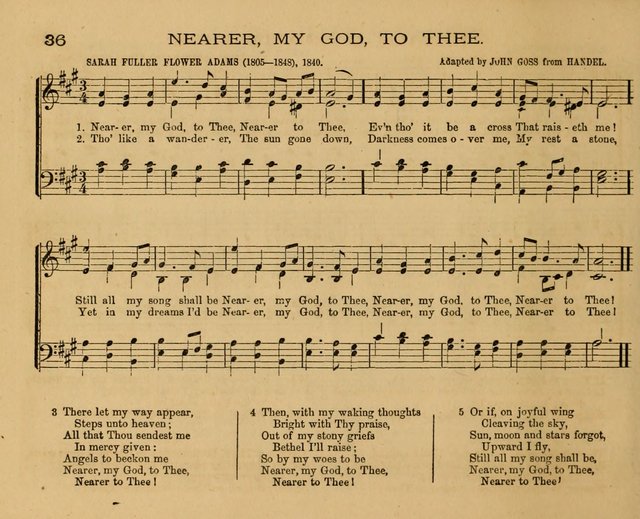 The New Hymnary: a collection of hymns and tunes for Sunday Schools page 38