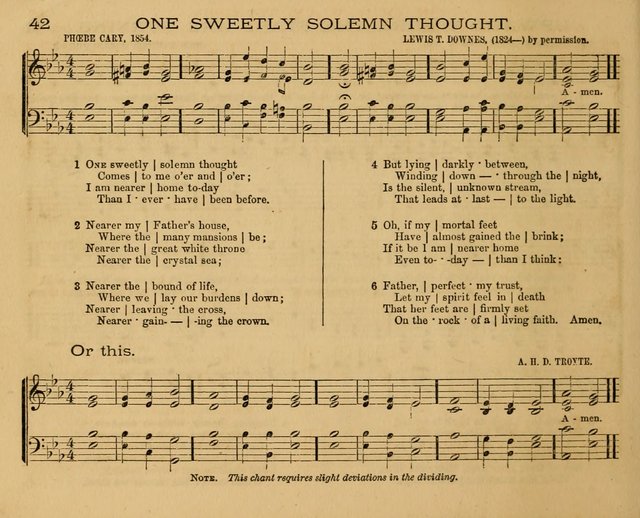 The New Hymnary: a collection of hymns and tunes for Sunday Schools page 44