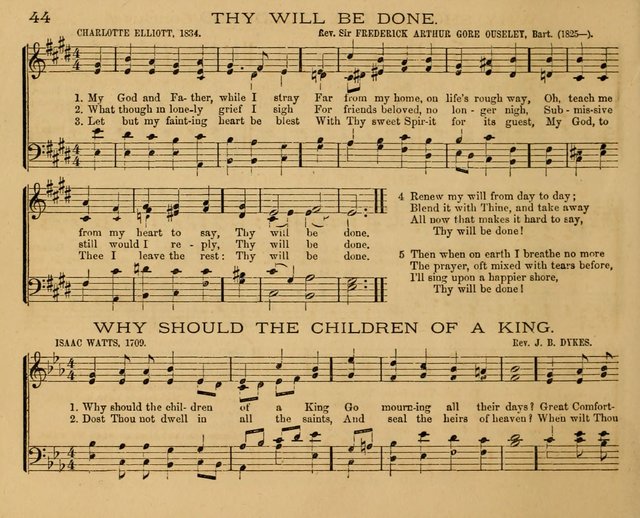 The New Hymnary: a collection of hymns and tunes for Sunday Schools page 46