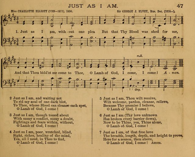 The New Hymnary: a collection of hymns and tunes for Sunday Schools page 49