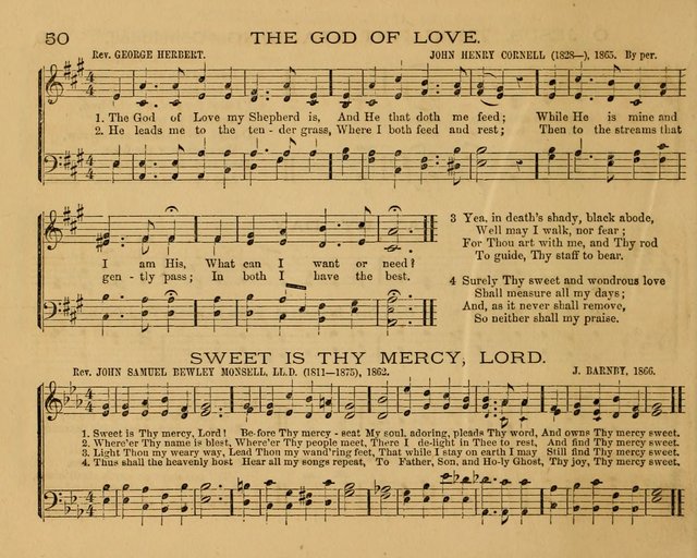 The New Hymnary: a collection of hymns and tunes for Sunday Schools page 52