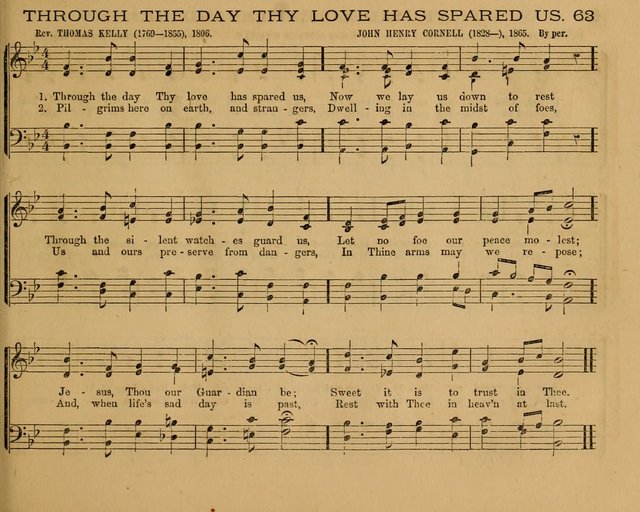 The New Hymnary: a collection of hymns and tunes for Sunday Schools page 65