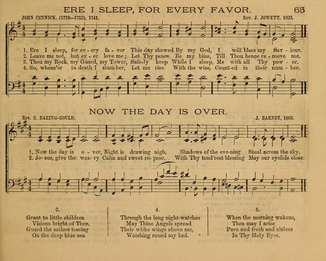 The New Hymnary: a collection of hymns and tunes for Sunday Schools page 67