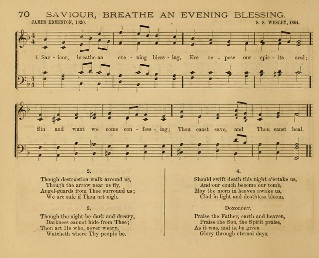The New Hymnary: a collection of hymns and tunes for Sunday Schools page 72