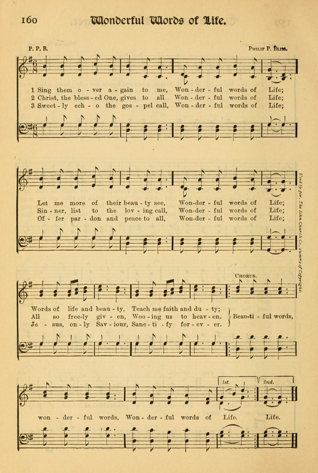 Northfield Hymnal: for use in evangelistic and church services, conventions, sunday schools, and all prayer and social meetings of the church and home page 162