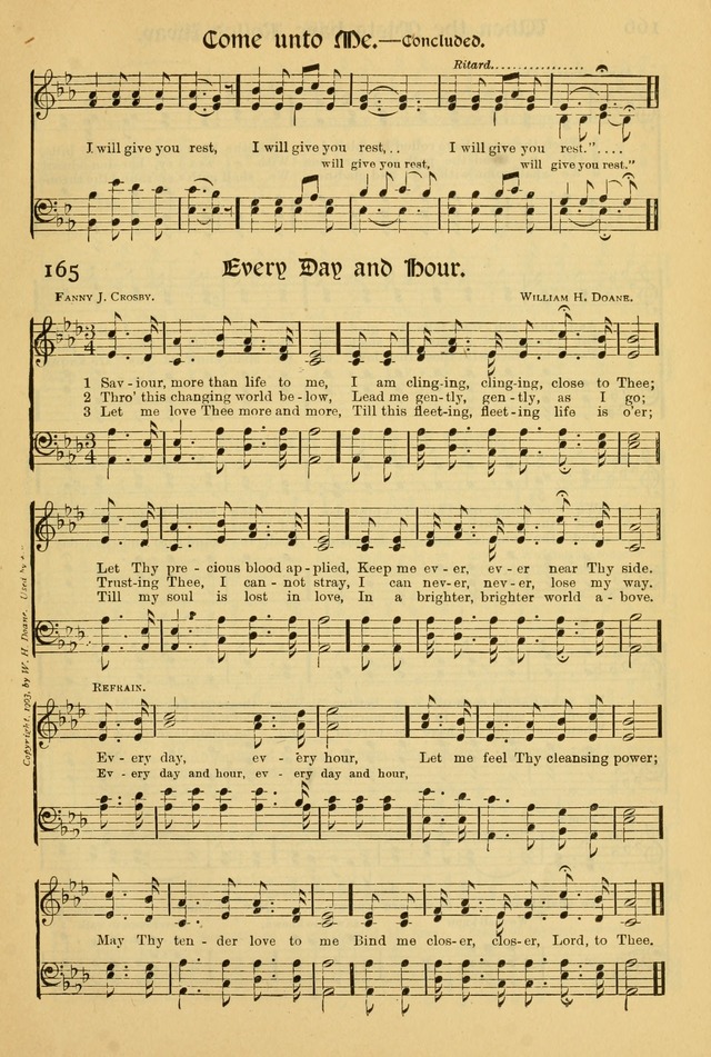 Northfield Hymnal: for use in evangelistic and church services, conventions, sunday schools, and all prayer and social meetings of the church and home page 167