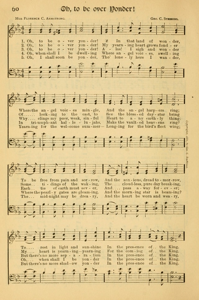 Northfield Hymnal: for use in evangelistic and church services, conventions, sunday schools, and all prayer and social meetings of the church and home page 60