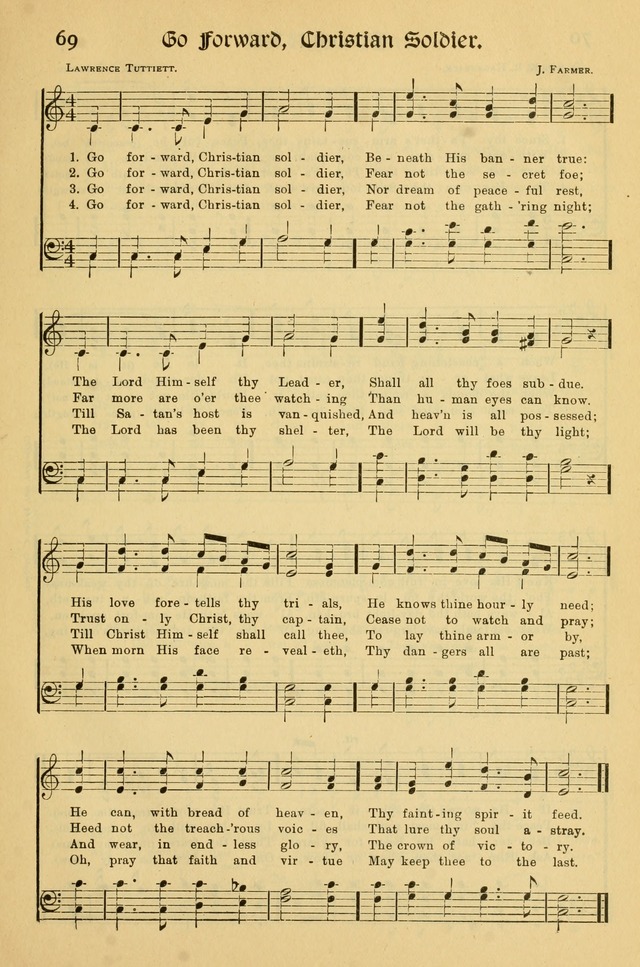 Northfield Hymnal: for use in evangelistic and church services, conventions, sunday schools, and all prayer and social meetings of the church and home page 69